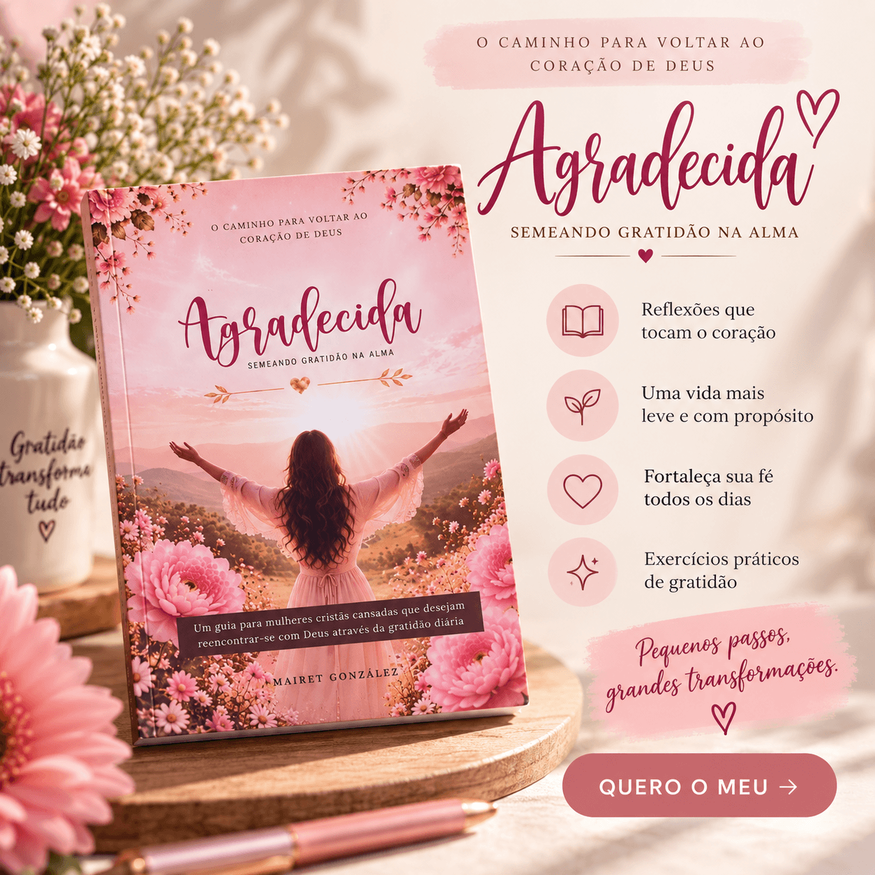 livro agradecida livro agradecida